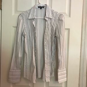 Express Design Studio long sleeve button down top
